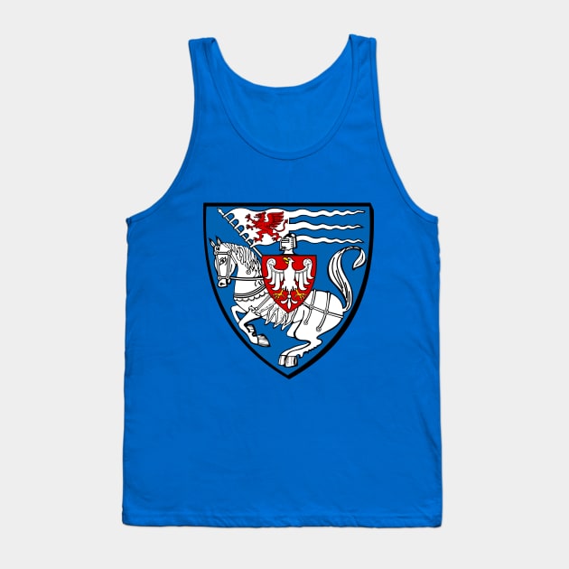 Koszalin - Coat of Arms Tank Top by blackroserelicsshop@gmail.com